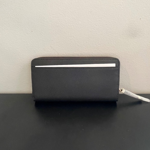 Kate Spade Laurel Way Neda Continental Zip Wallet, Black - NWT - Picture 2 of 5
